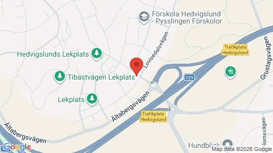 Lägenheter till salu i Nacka - kort over placeringen