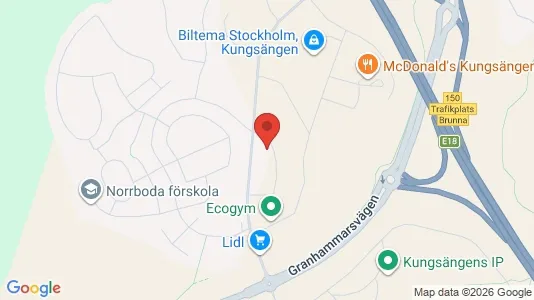 Lägenheter till salu i Upplands-Bro - kort over placeringen