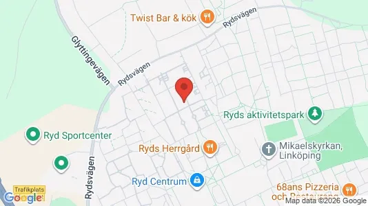 Lägenheter att hyra i Linköping - kort over placeringen