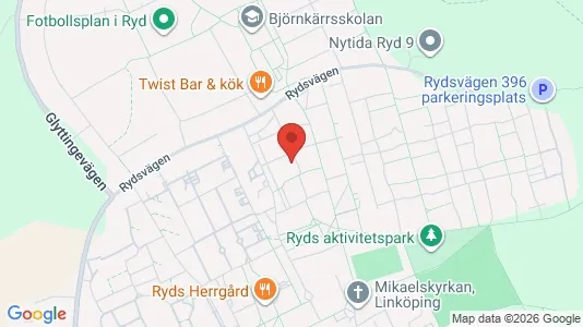 Lägenheter att hyra i Linköping - kort over placeringen