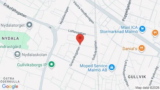 Lägenheter att hyra i Sofielund - kort over placeringen