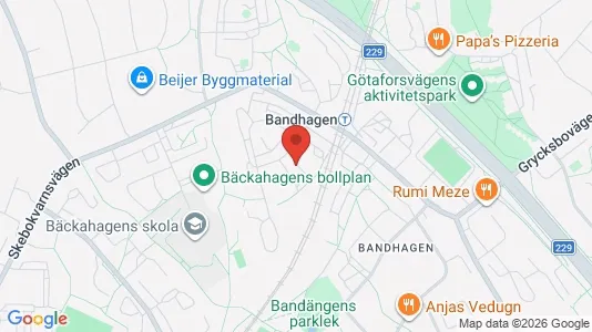Lägenheter att hyra i Söderort - kort over placeringen