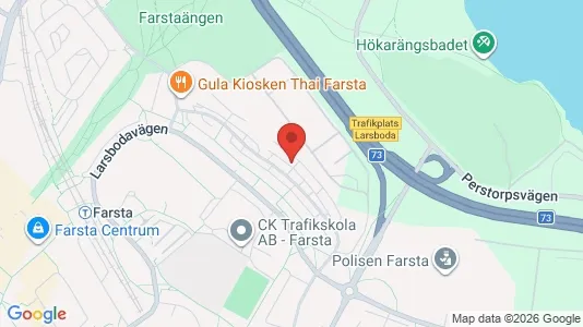 Lägenheter att hyra i Söderort - kort over placeringen