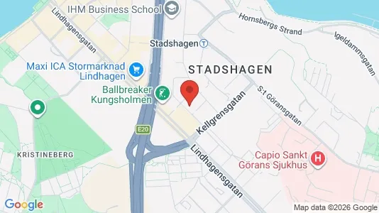 Lägenheter att hyra i Kungsholmen - kort over placeringen
