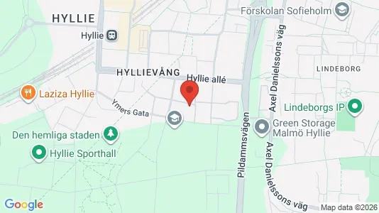Lägenheter att hyra i Fosie - kort over placeringen