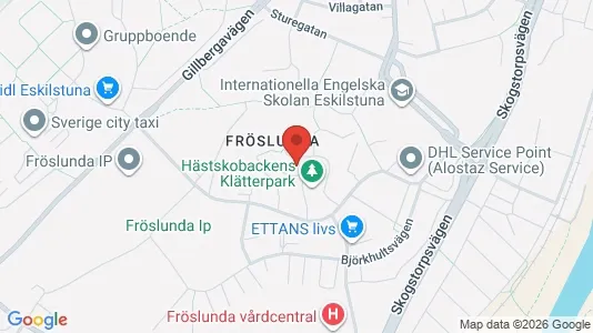 Lägenheter att hyra i Eskilstuna - kort over placeringen