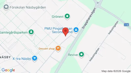 Lägenheter att hyra i Kristianstad - kort over placeringen