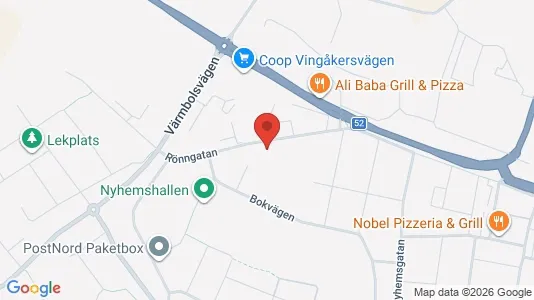 Lägenheter att hyra i Katrineholm - kort over placeringen