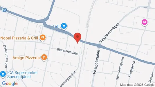 Lägenheter att hyra i Katrineholm - kort over placeringen