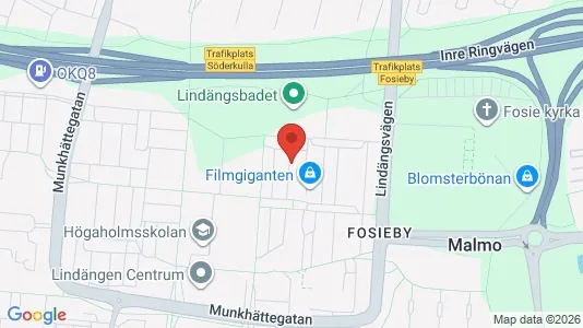 Lägenheter att hyra i Fosie - kort over placeringen