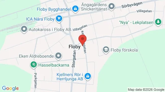 Lägenheter att hyra i Falköping - kort over placeringen