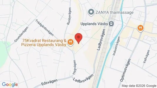 Lägenheter att hyra i Upplands Väsby - kort over placeringen