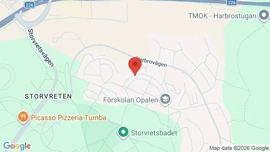 Lägenheter att hyra i Botkyrka - kort over placeringen