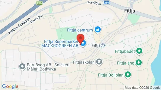 Lägenheter att hyra i Botkyrka - kort over placeringen