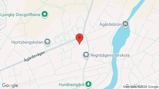 Lägenheter att hyra i Ljungby - kort over placeringen