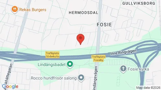 Lägenheter att hyra i Fosie - kort over placeringen