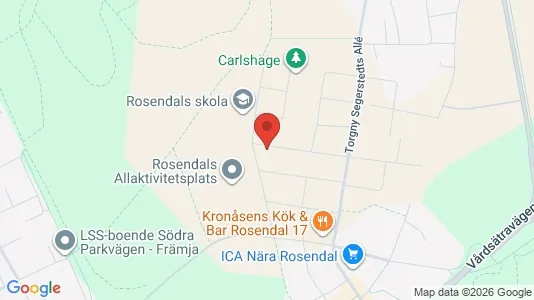 Lägenheter att hyra i Uppsala - kort over placeringen