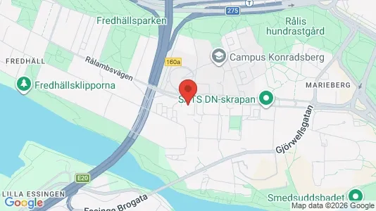 Lägenheter till salu i Kungsholmen - kort over placeringen