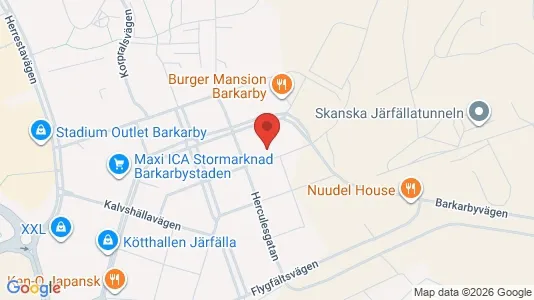 Lägenheter att hyra i Järfälla - kort over placeringen