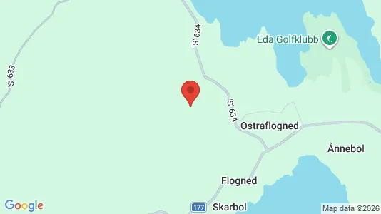 Hus till salu i Eda - kort over placeringen