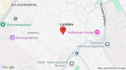 Lägenheter till salu i Göteborg Centrum - kort over placeringen