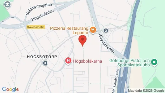 Lägenheter att hyra i Göteborg Centrum - kort over placeringen