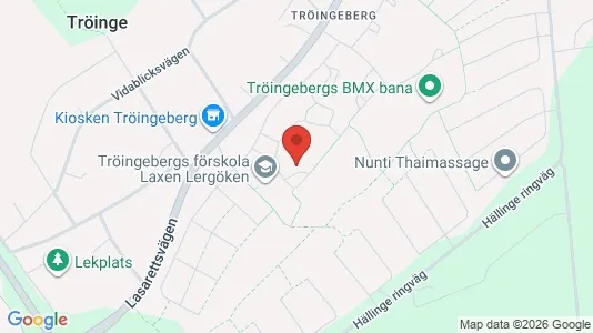 Lägenheter att hyra i Falkenberg - kort over placeringen