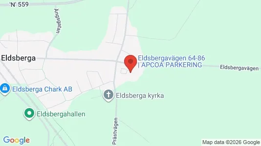 Lägenheter att hyra i Halmstad - kort over placeringen