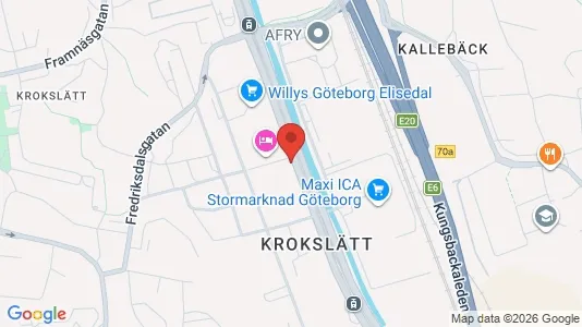 Lägenheter att hyra i Örgryte-Härlanda - kort over placeringen
