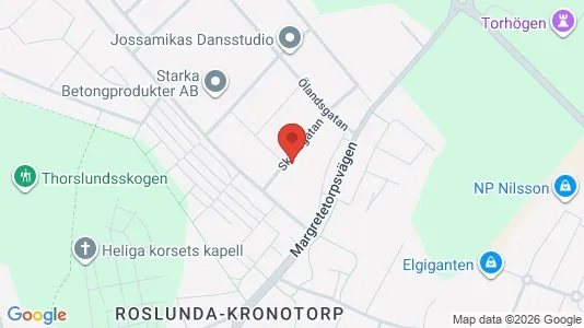 Lägenheter att hyra i Ängelholm - kort over placeringen