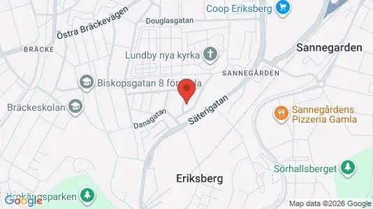 Lägenheter att hyra i Västra hisingen - kort over placeringen