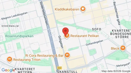 Rum att hyra i Södermalm - kort over placeringen
