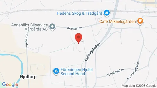Lägenheter att hyra i Vårgårda - kort over placeringen