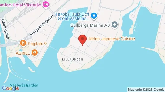 Bostadsrätter till salu i Västerås - kort over placeringen