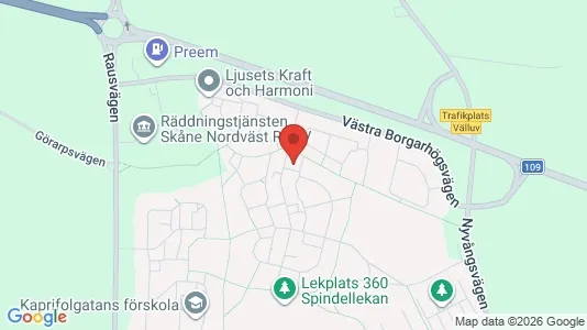 Lägenheter till salu i Helsingborg - kort over placeringen