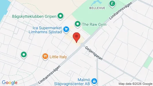 Lägenheter att hyra i Limhamn/Bunkeflo - kort over placeringen