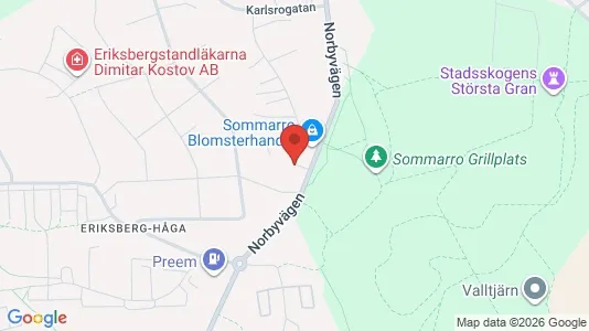 Lägenheter till salu i Uppsala - kort over placeringen