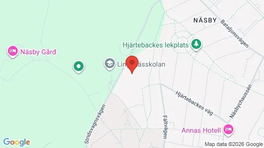 Lägenheter att hyra i Kristianstad - kort over placeringen