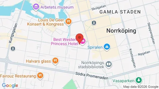 Lägenheter till salu i Norrköping - kort over placeringen