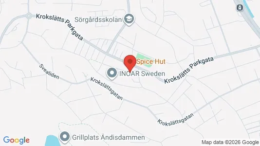 Lägenheter till salu i Mölndal - kort over placeringen