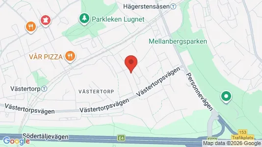 Lägenheter till salu i Söderort - kort over placeringen
