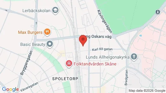 Lägenheter till salu i Lund - kort over placeringen