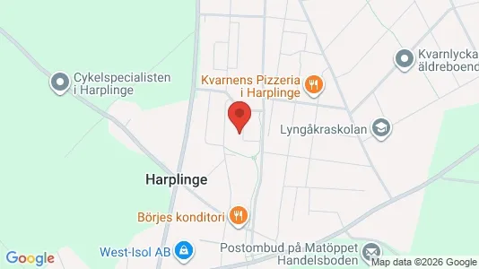 Lägenheter till salu i Halmstad - kort over placeringen