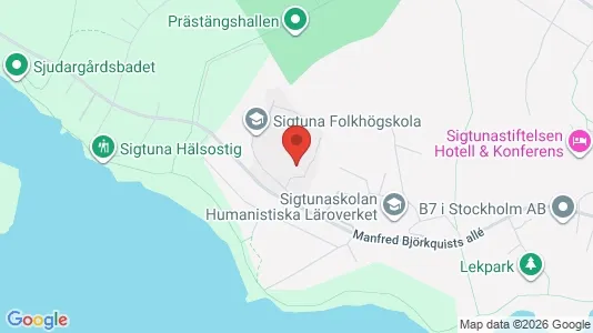 Lägenheter till salu i Sigtuna - kort over placeringen