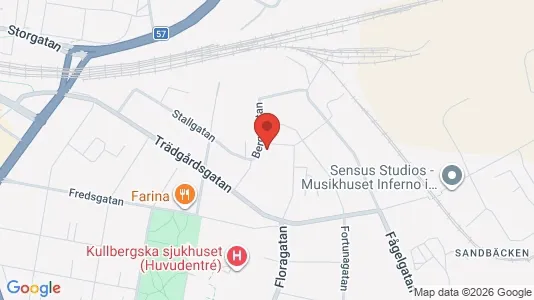 Lägenheter att hyra i Katrineholm - kort over placeringen