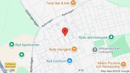 Lägenheter att hyra i Linköping - kort over placeringen