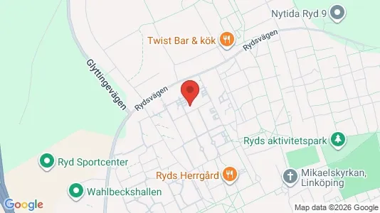 Lägenheter att hyra i Linköping - kort over placeringen