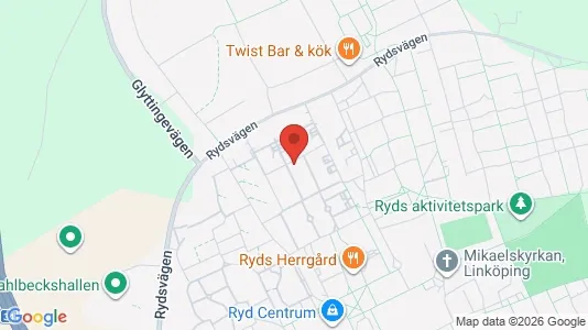 Lägenheter att hyra i Linköping - kort over placeringen