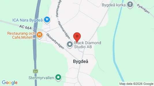 Lägenheter att hyra i Robertsfors - kort over placeringen