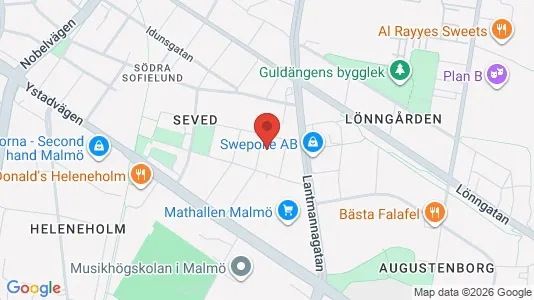 Lägenheter att hyra i Sofielund - kort over placeringen